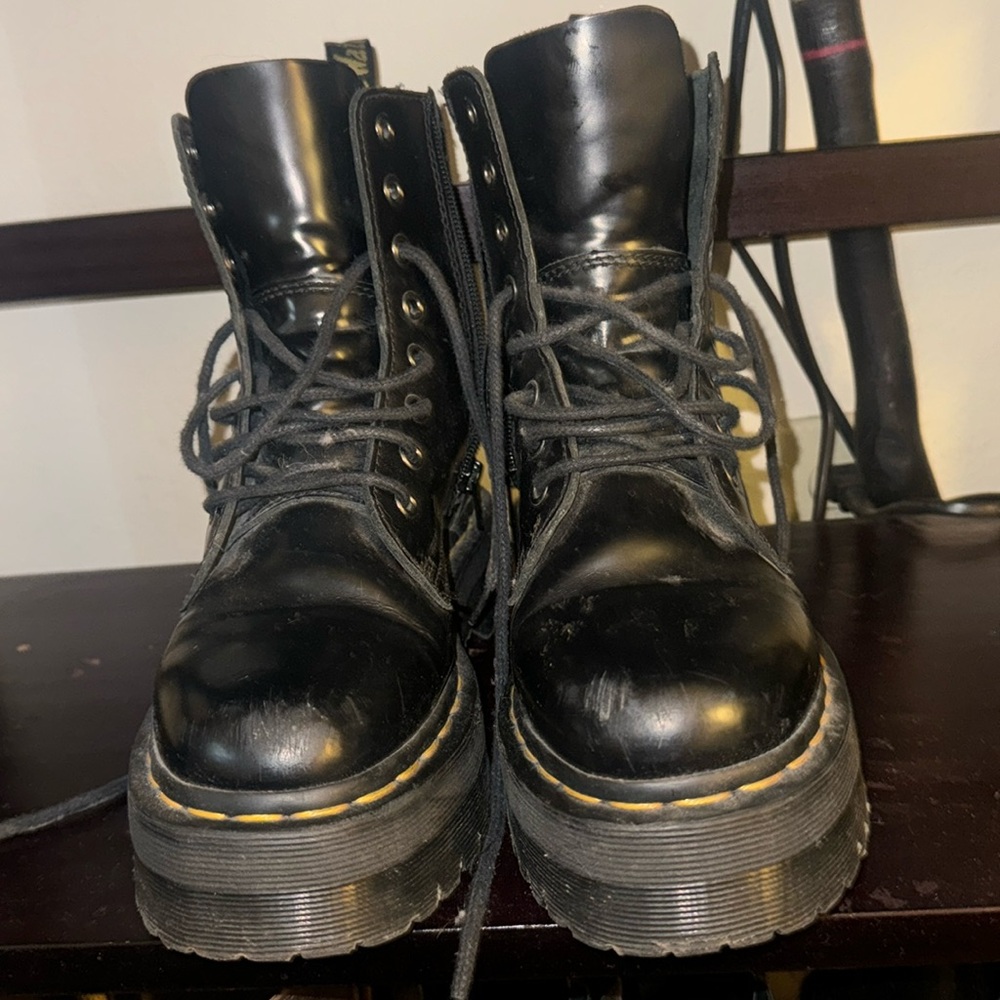 Dr Martin platform boots (accepting best offer)
